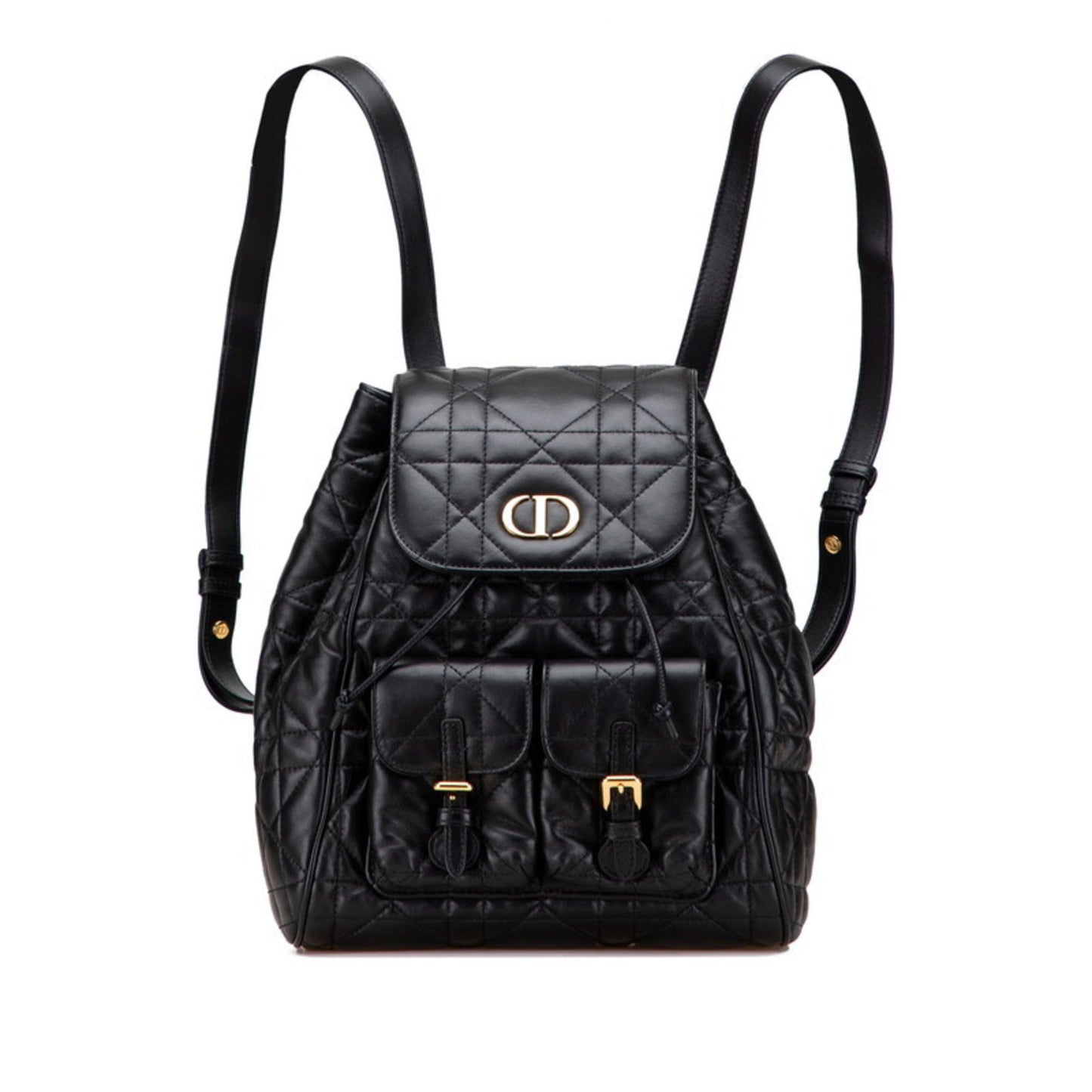 Christian Dior Black Leather Backpack Style 4