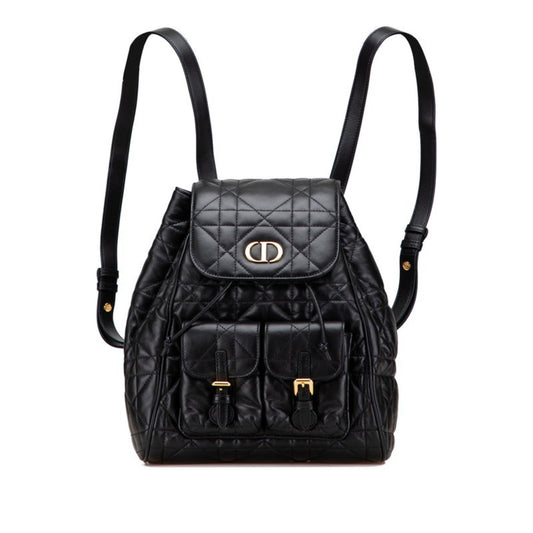 Christian Dior Black Leather Backpack Style 4