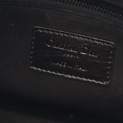 Christian Dior Black Leather Handbag Style 5