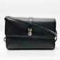 Christian Dior Black Leather Pochette Shoulder Bag Leather