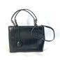 Christian Dior Black Leather Handbag Shoulder Bag Tote Bag