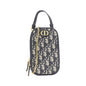 Christian Dior Blue Canvas Pouch Shoulder Bag