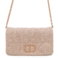 Christian Dior Pink Tweed Shoulder Bag