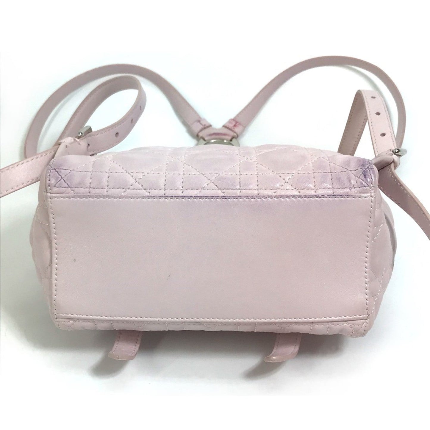 Christian Dior Pink Leather Backpack Style 2
