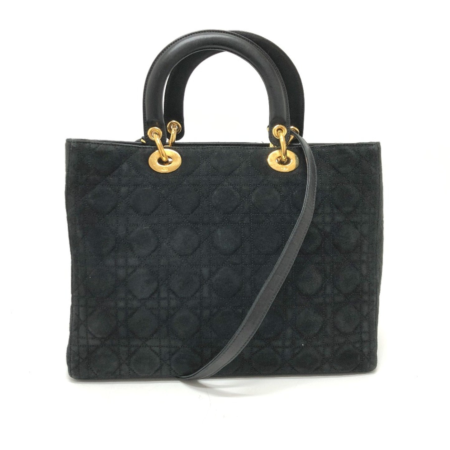 Christian Dior Black Leather Handbag Style 16