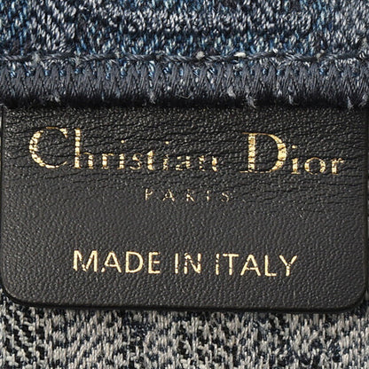 Christian Dior Blue Denim Tote Bag ()