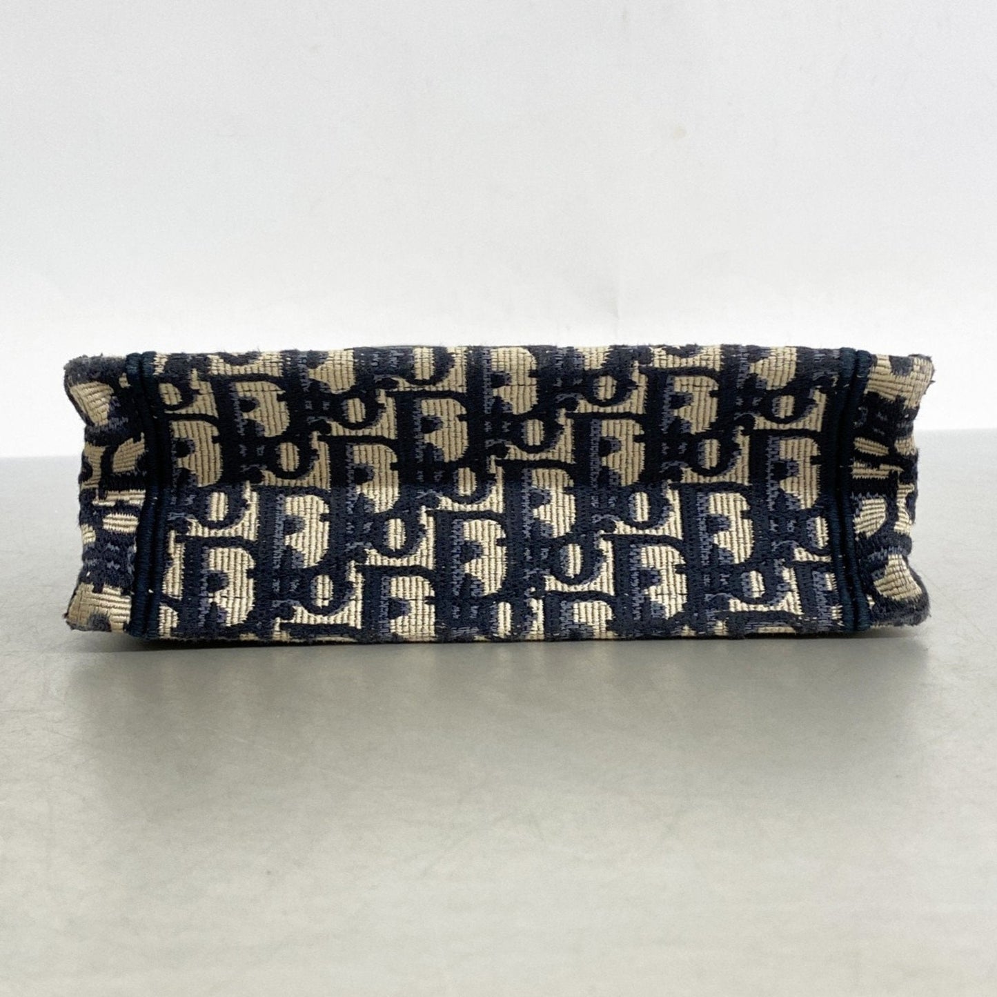 Christian Dior Navy Canvas Handbag