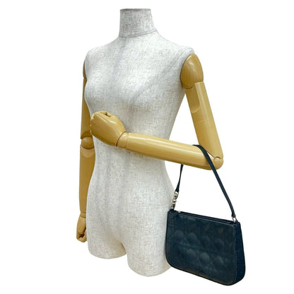 Christian Dior Black Leather Shoulder Bag Style 9