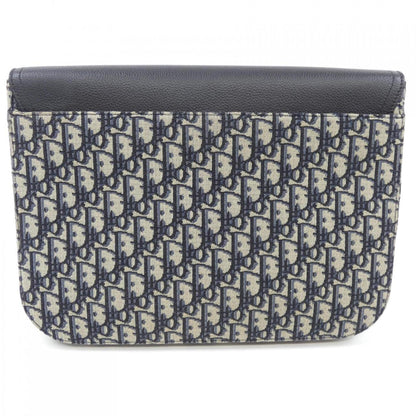 Christian Dior Beige Black Blue Handbag