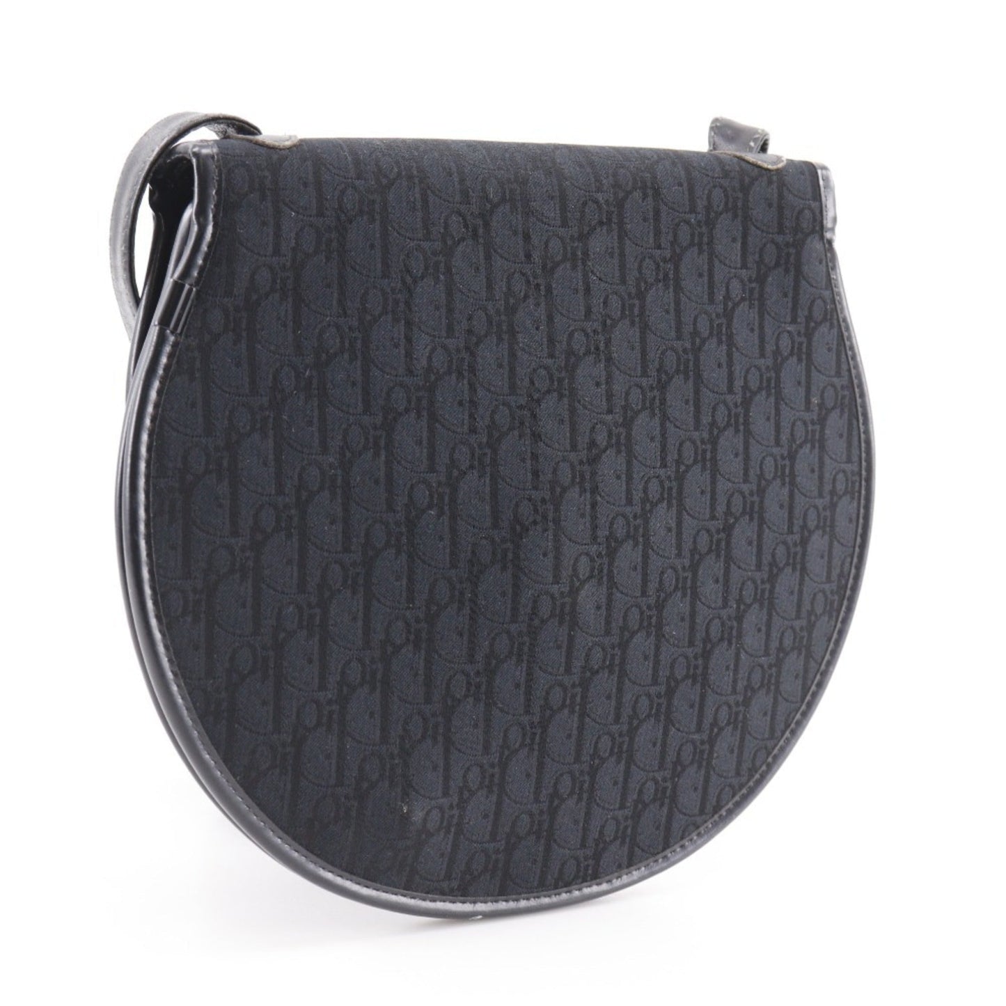 Christian Dior Black Canvas Shoulder Bag Style 5