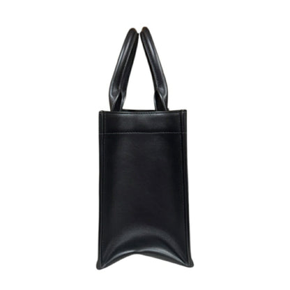 Christian Dior Black Leather Shoulder Bag Style 37