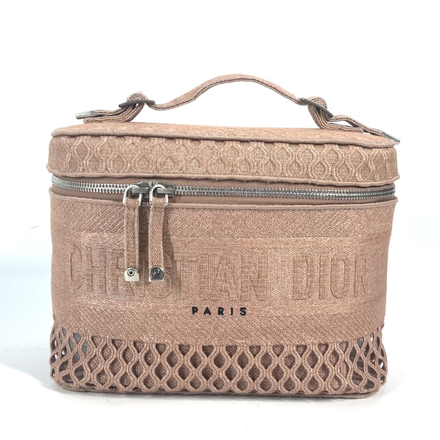 Christian Dior Pink Cloth Handbag