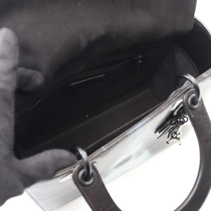 Christian Dior Black Leather Handbag Style 5