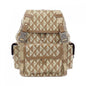 Christian Dior Beige Brown Backpack