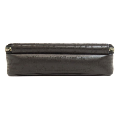 Christian Dior Black Leather Shoulder Bag Style 45