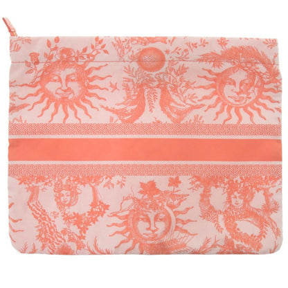 Christian Dior Pink Fabric Pouch
