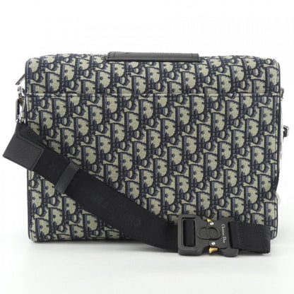 Christian Dior Beige Navy Handbag Shoulder Bag