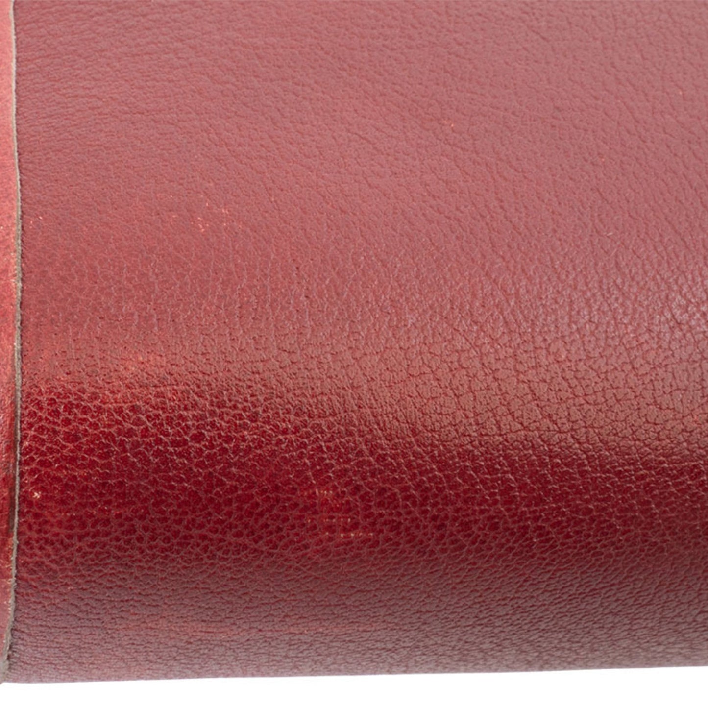Christian Dior Bordeaux Leather Shoulder Bag Leather