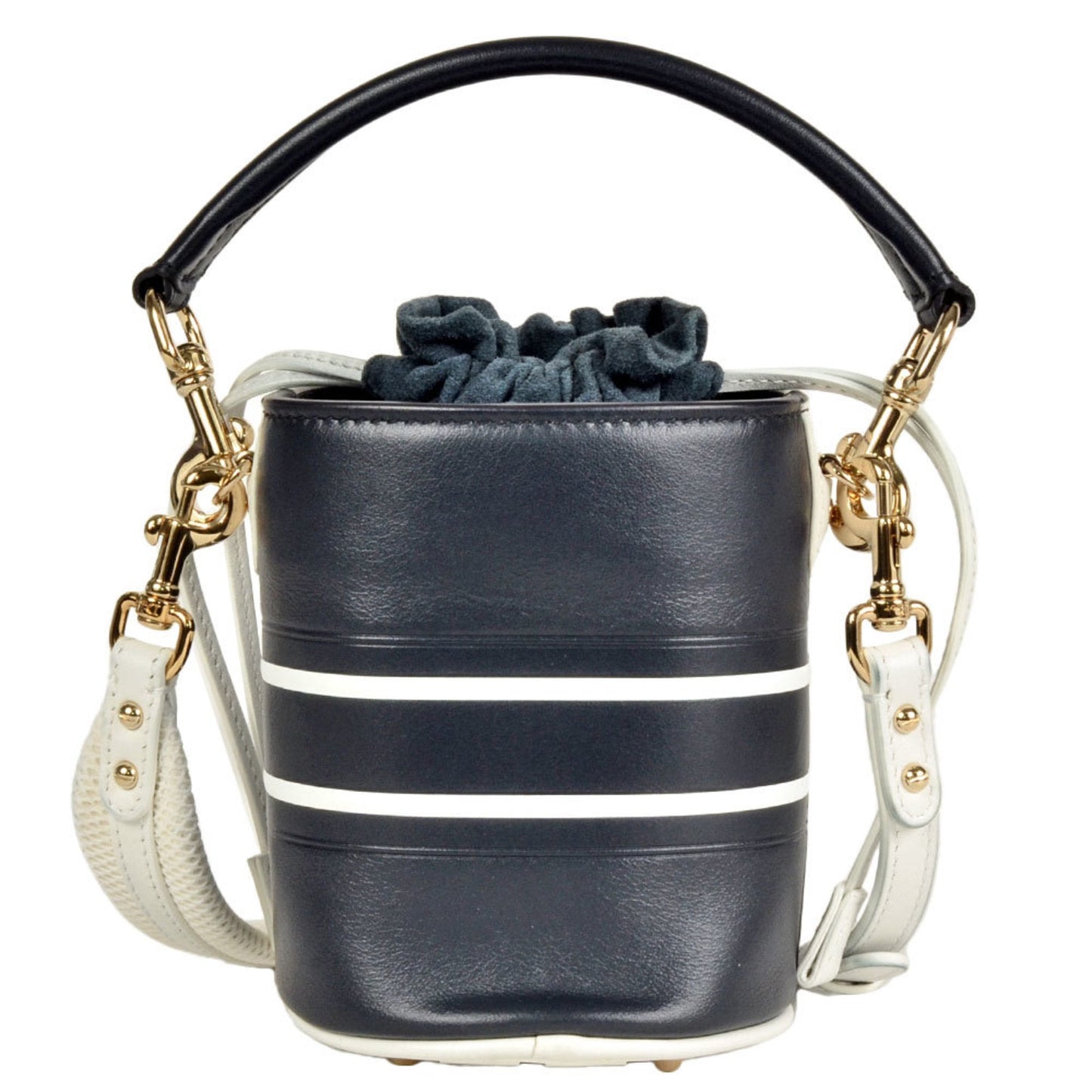 Christian Dior Black Leather Handbag Shoulder Bag Leather