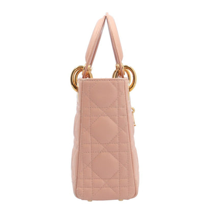 Christian Dior Pink Leather Shoulder Bag Style 2