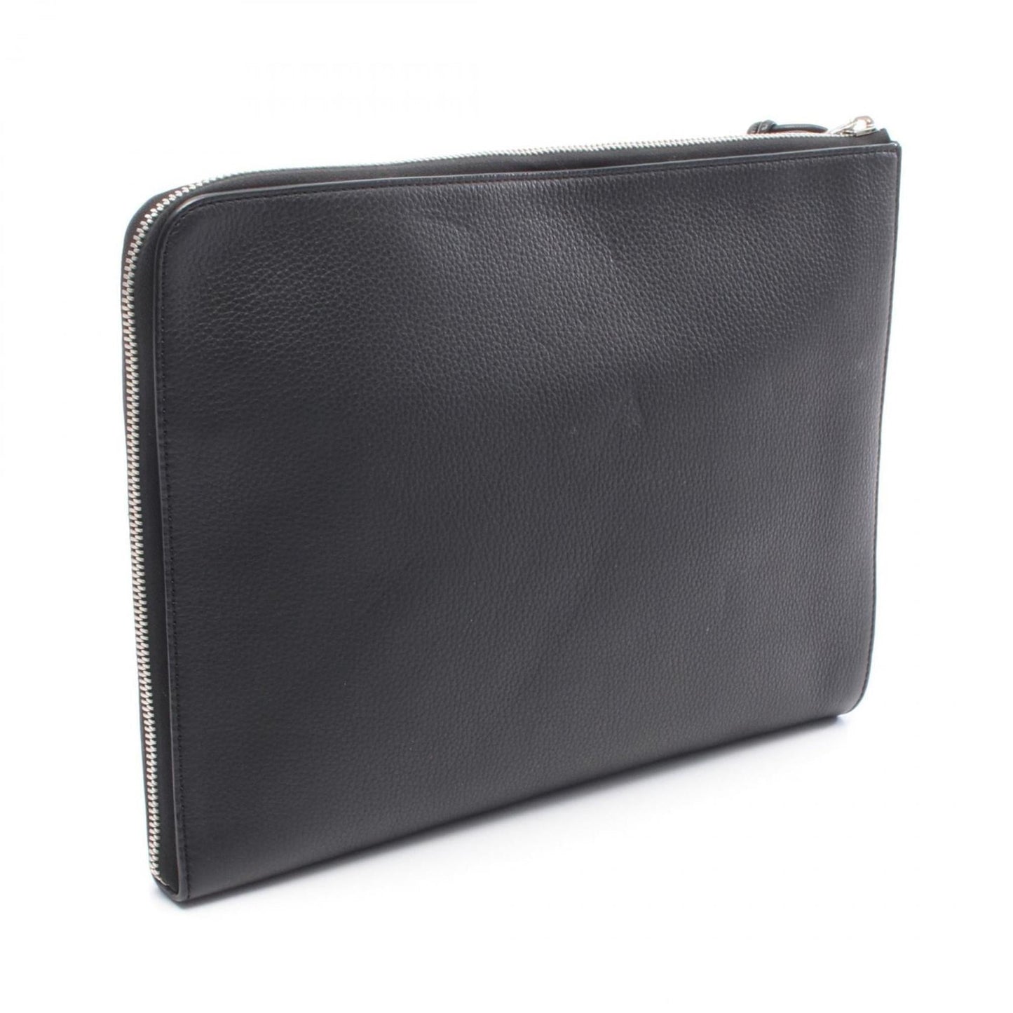 Christian Dior Black Leather Clutch Bag Leather