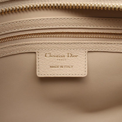 Christian Dior Beige Leather Handbag