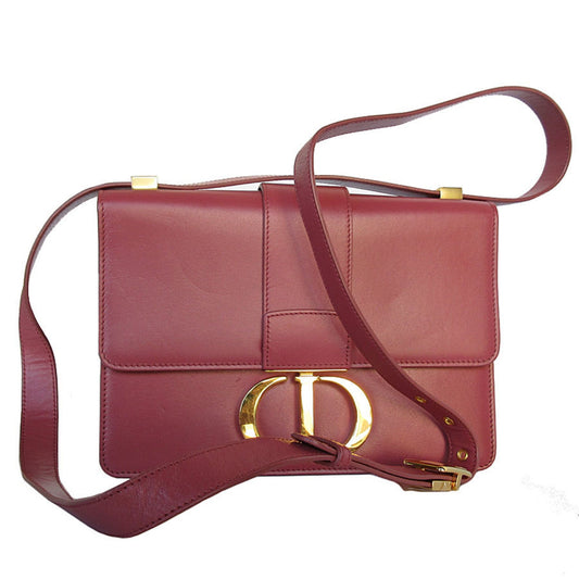 Christian Dior Pink Leather Shoulder Bag Style 6
