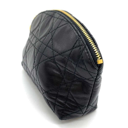 Christian Dior Black Leather Pouch Style 2