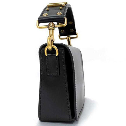 Christian Dior Black Leather Clutch Bag Handbag Leather