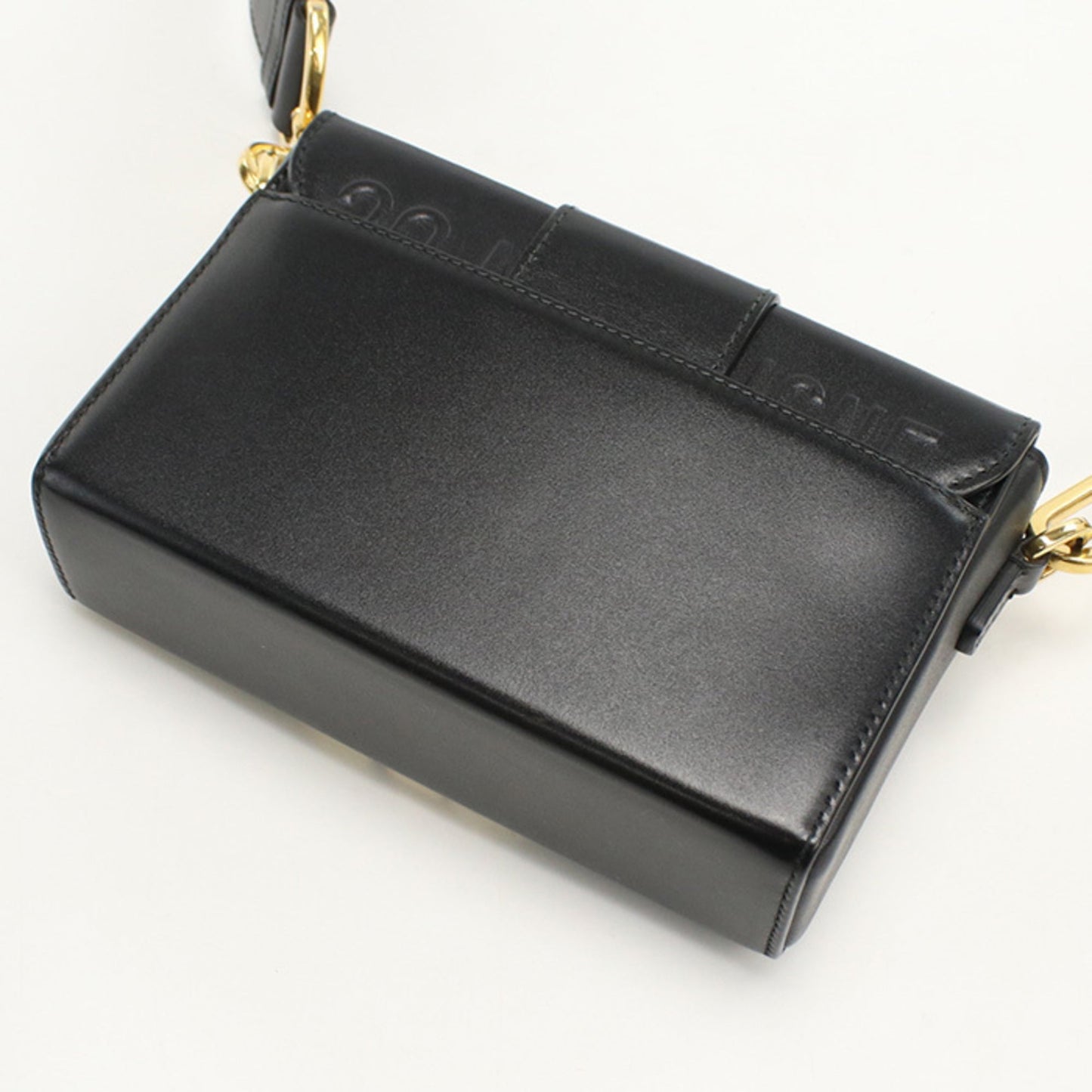 Christian Dior Black Leather Shoulder Bag Style 3