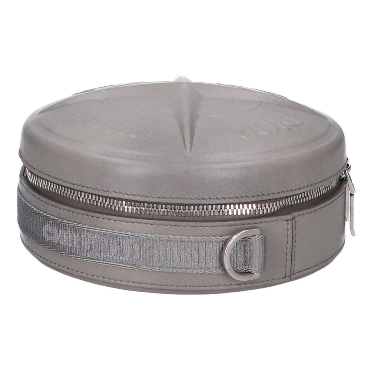 Christian Dior Gray Leather Shoulder Bag Sling Bag