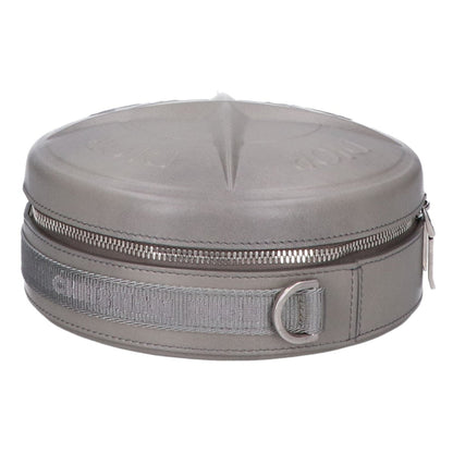 Christian Dior Gray Leather Shoulder Bag Sling Bag