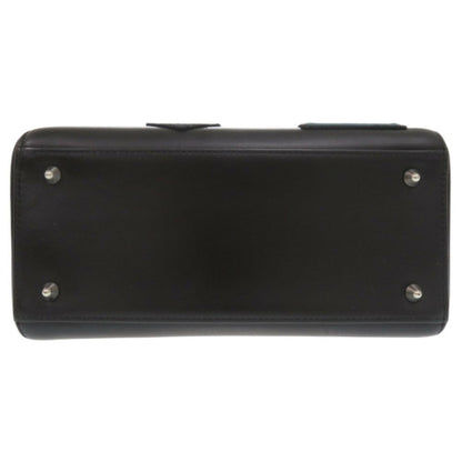Christian Dior Black Multi-Color Leather Handbag Shoulder Bag