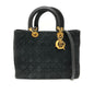 Christian Dior Black Leather Handbag Style 16