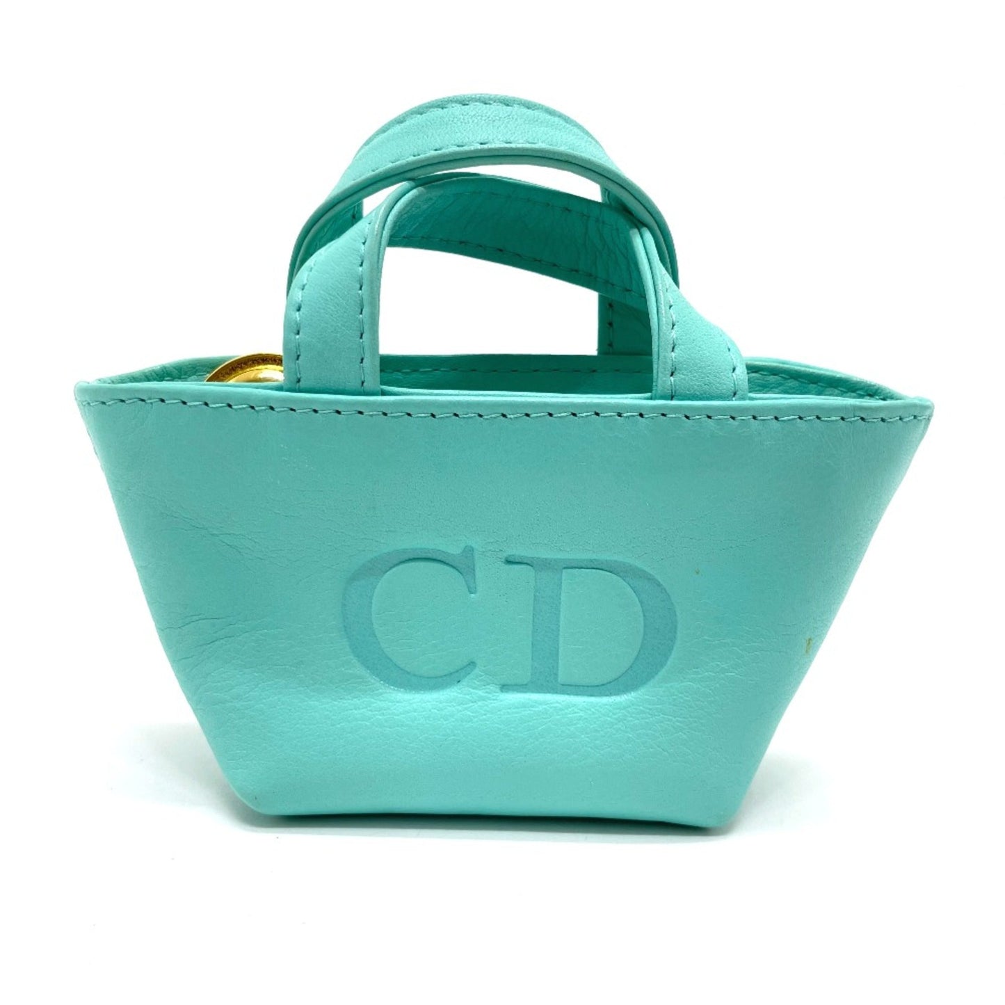 Christian Dior Blue Leather Handbag Style 3