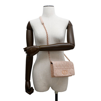 Christian Dior Pink Tweed Shoulder Bag