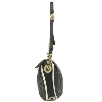 Christian Dior Black Leather Handbag Style 7