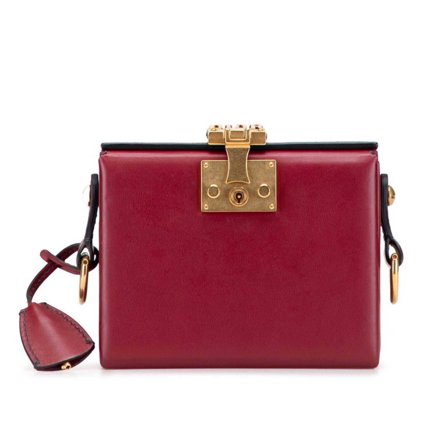 Christian Dior Red Color Leather Shoulder Bag Style 2