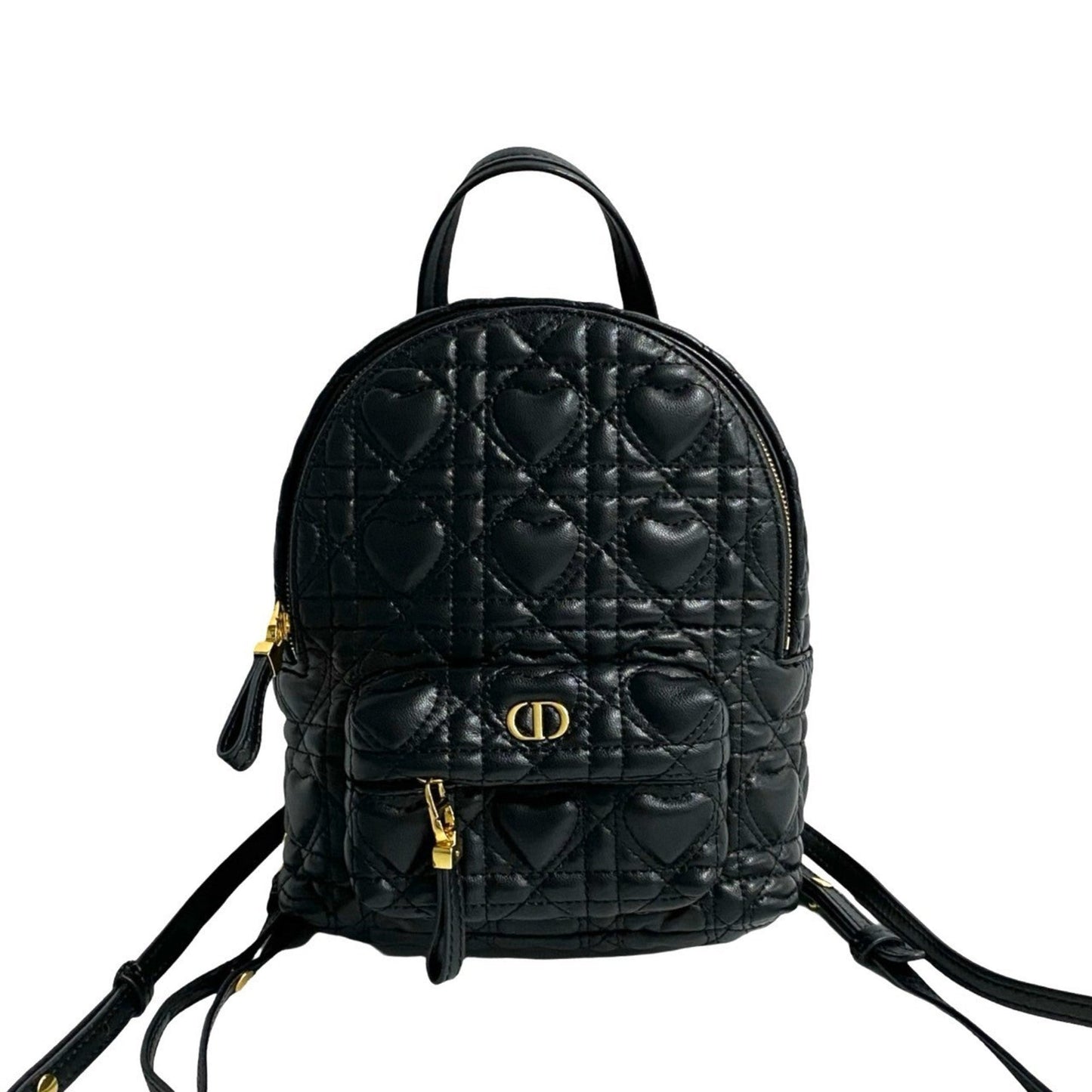 Christian Dior Black Leather Backpack Style 6