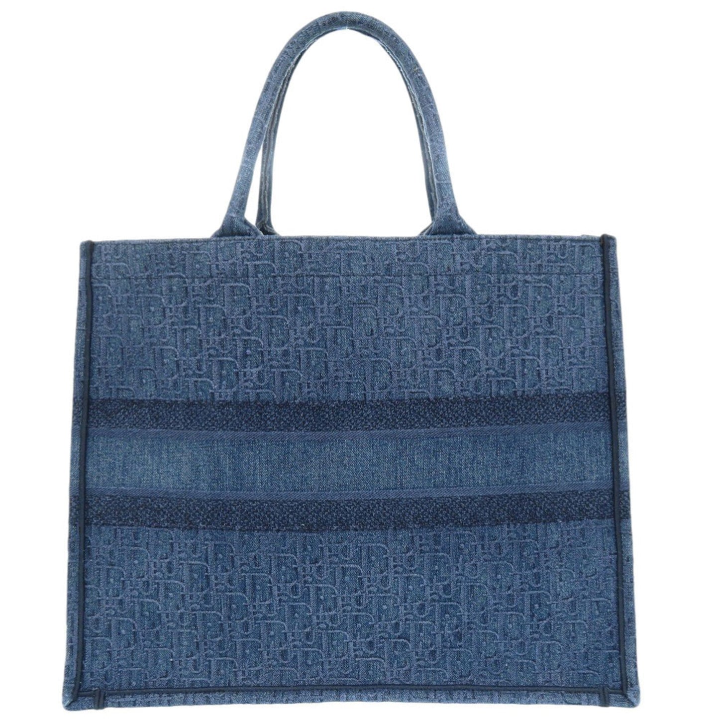 Dior Luxury Leather Tote Bag Blue