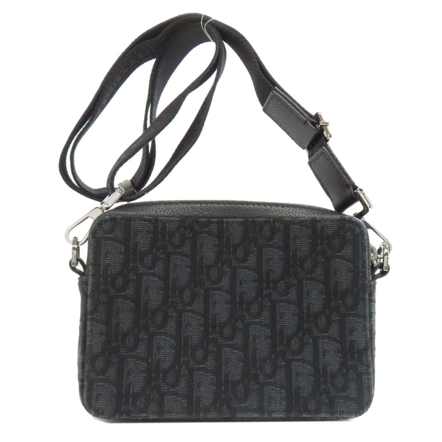 Christian Dior Black Canvas Shoulder Bag Style 3