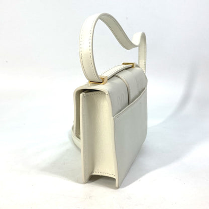 Christian Dior White Leather Shoulder Bag Style 2