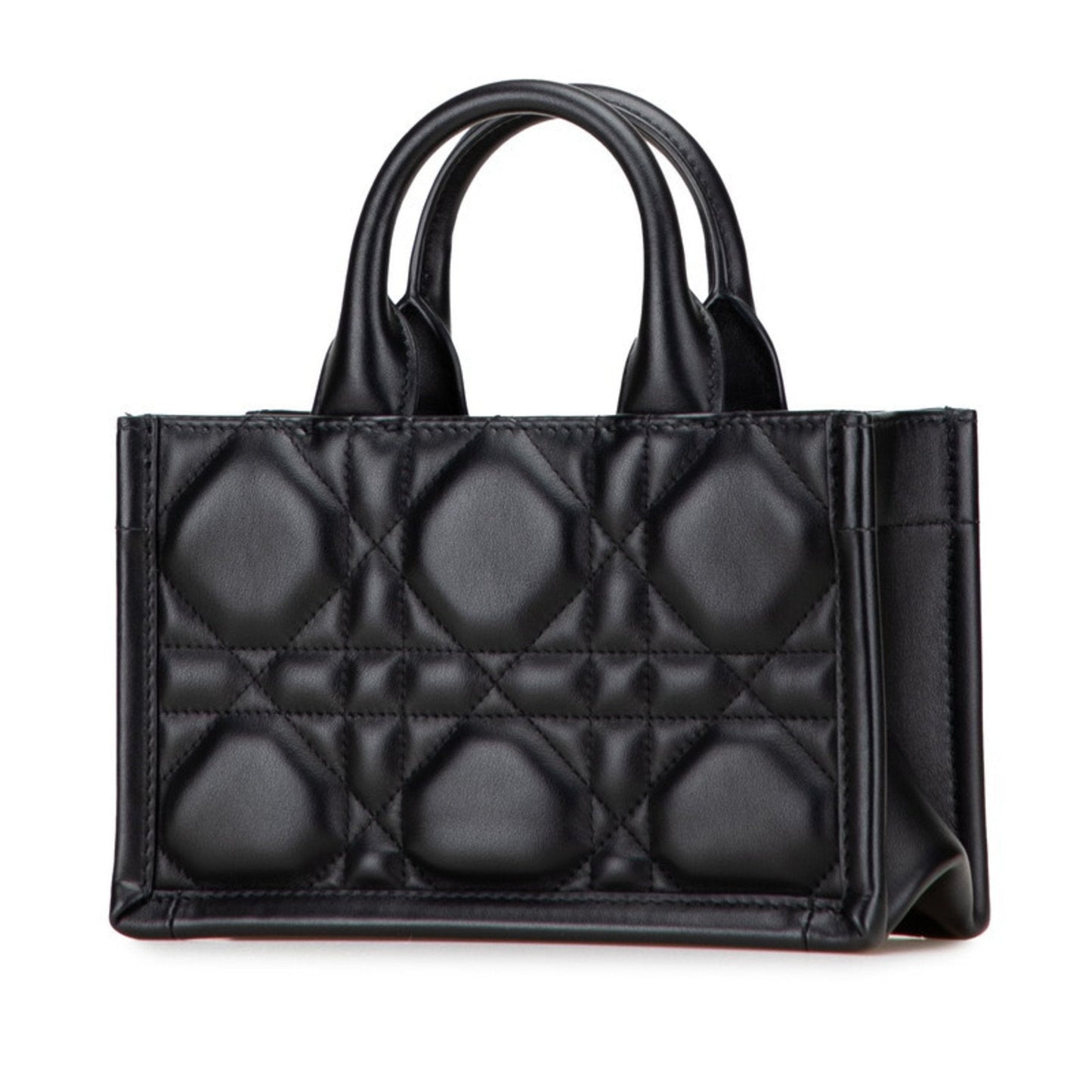 Christian Dior Black Leather Handbag Shoulder Bag Style 5