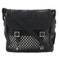 Christian Dior Black Mesh Messenger Bag Shoulder Bag