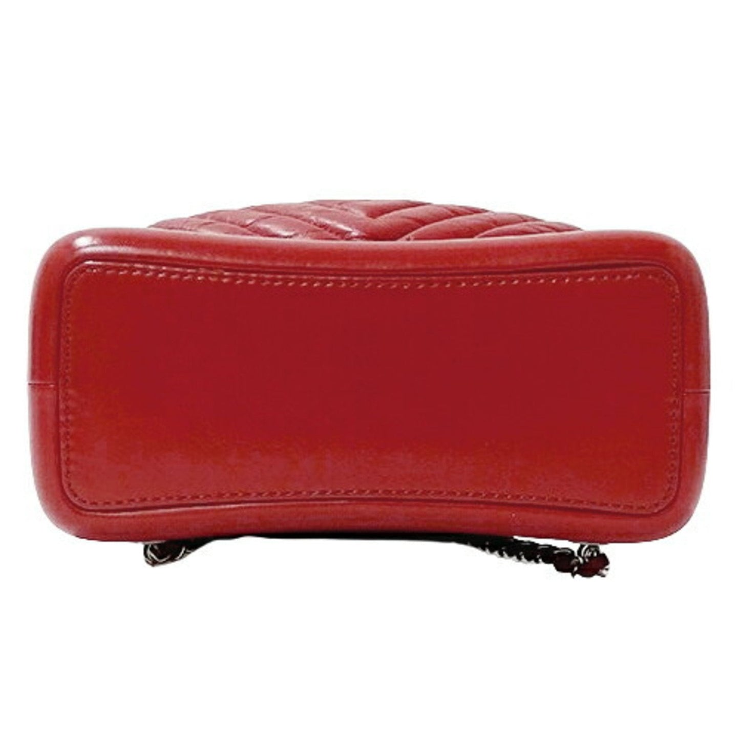 Chanel Bag Gabrielle de Chanel Small Backpack Women's Leather Red Chain Compact