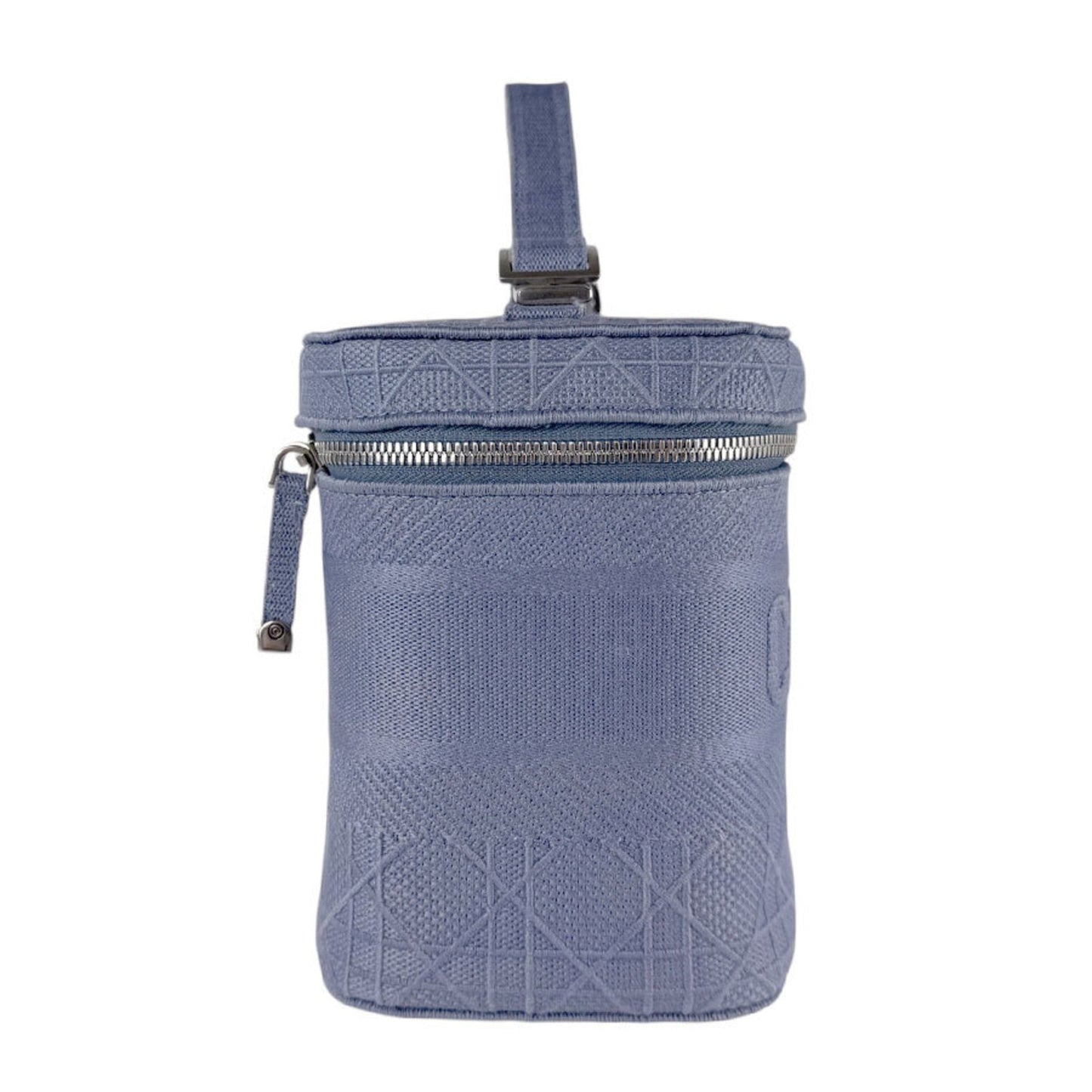 Christian Dior Blue Canvas Handbag Canvas