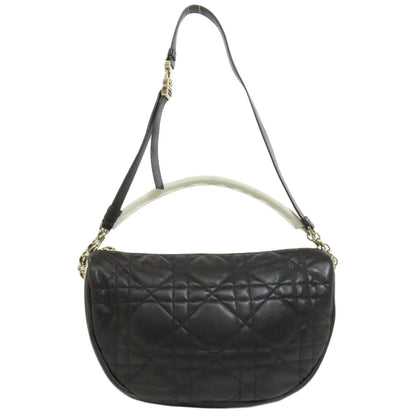Christian Dior Black Leather Handbag Style 7