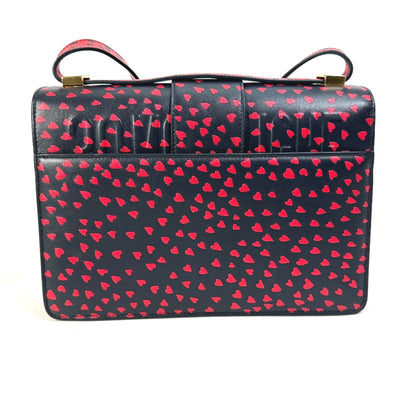 Christian Dior Black Leather Shoulder Bag Style 49