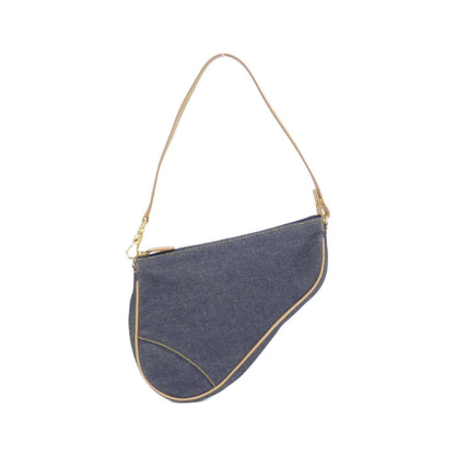 Christian Dior Blue Denim Shoulder Bag ()