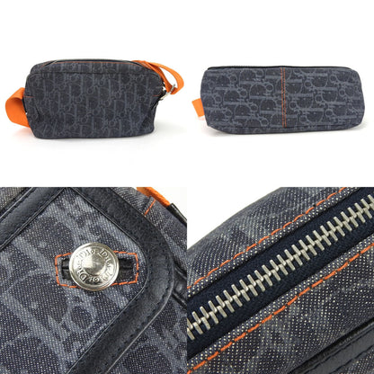 Dior Leather Navy Shoulder Bag